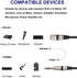 XLR Male to 1/4 Inch TRS Cable 3 FT, Nylong Braided XLR 3 Pin Male to Quarter inch 6.35mm TRS Male Balanced Interconnect Wire Mic Cord (Pure Copper Conductors)